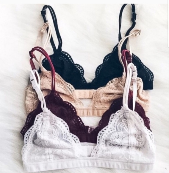 Twilight Gypsy Collection Black M/L Lace Bralette NWT - Picture 2 of 6